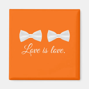 BOW TIE LOVE -.png Magnet