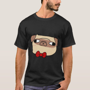 Bow Tie Pug Face Classic T-Shirt 648