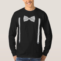 Bow Tie With Suspenders Funny Wedding