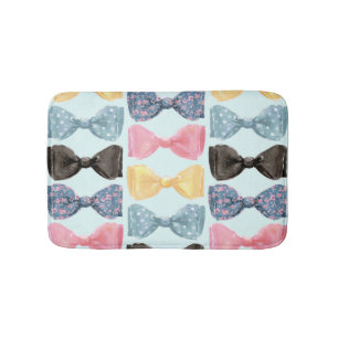 Bow Ties Bath Mat