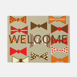 Bow Ties Doormat