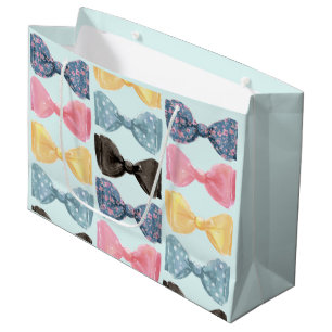 Bow Ties Large Gift Bag