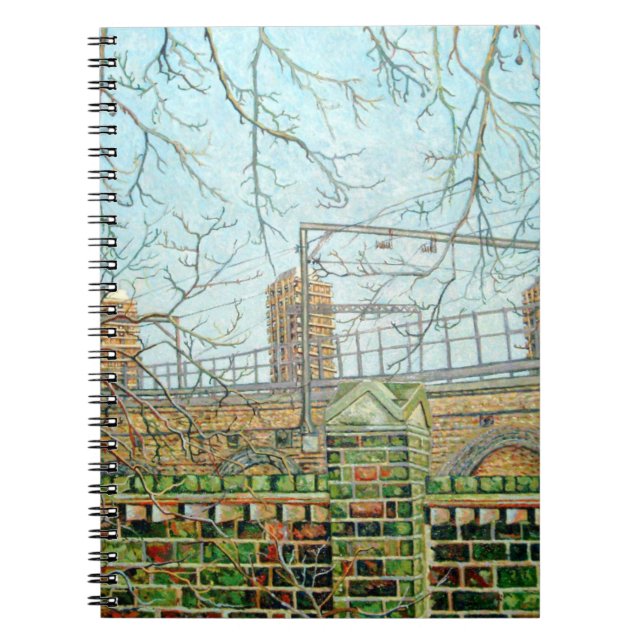 Bow Towers Spiral Notebook (Front)