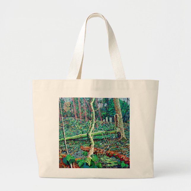 Bow Trench 2 Large Tote Bag (Front)