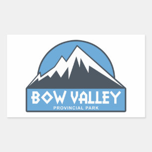 Bow Valley Provincial Park Rectangular Sticker