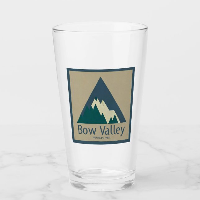 Bow Valley Provincial Park Rustic Glass (Front)