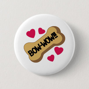 Bow-Wow 6 Cm Round Badge