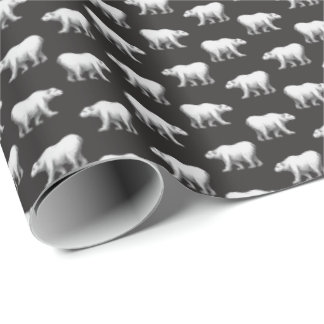 Bowdoin College Polar Bear Wrapping Paper