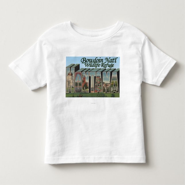 Bowdoin Nat'l Wildlife Refuge, Montana Toddler T-Shirt (Front)