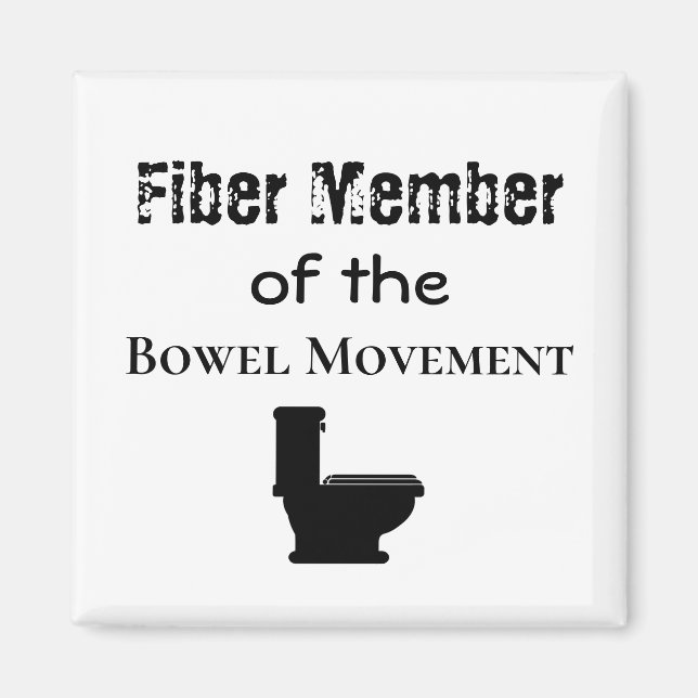 Bowel Movement Magnet (Front)