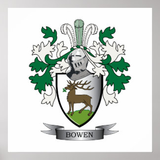 Bowen-Coat-of-Arms Poster