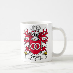 Bowen Family Crest Coffee Mug