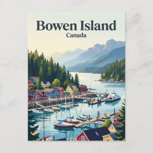 Bowen Island Canada Postcard