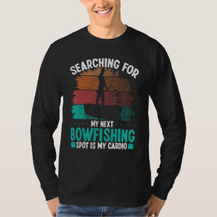 Bowfisher Bowfishing Spot Airboat Bowhunter Fisher T-Shirt