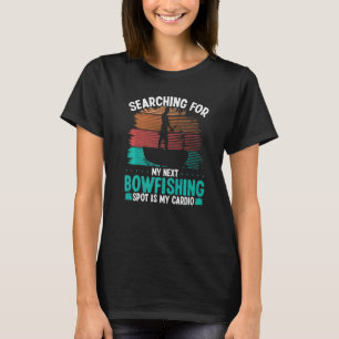 Bowfisher Bowfishing Spot Airboat Bowhunter Fisher T-Shirt