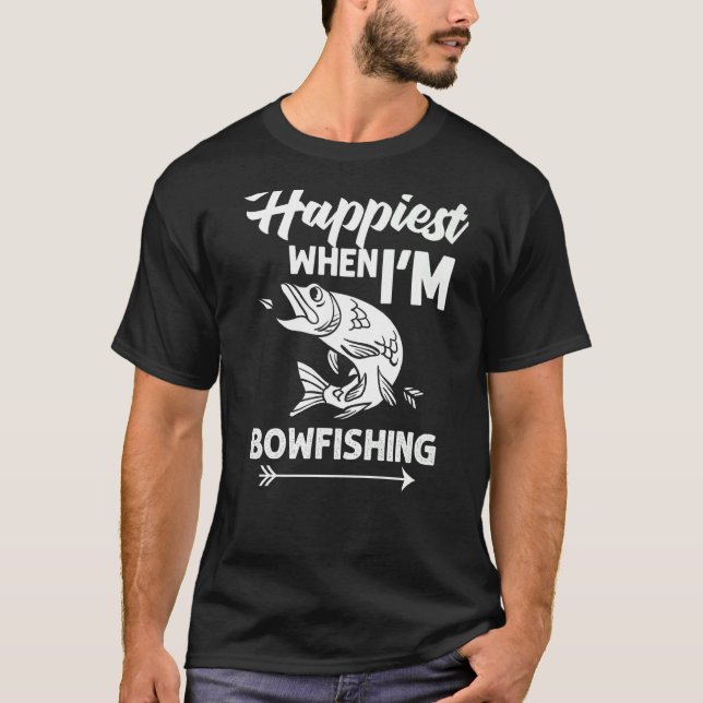 Bowfishing Bow Lights Arrows Crossbow Bowfisher  2 T-Shirt (Front)