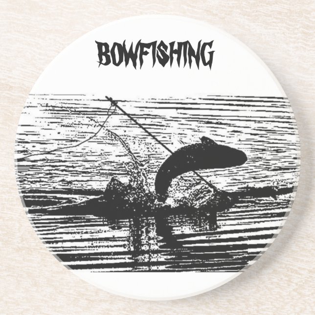 Bowfishing - collectable coasters (Front)
