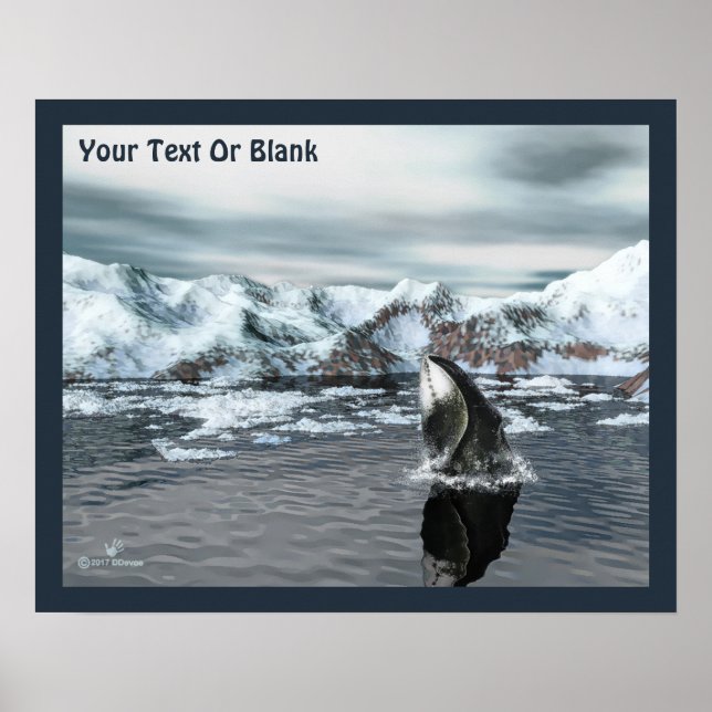 Bowhead Whale Poster (Front)