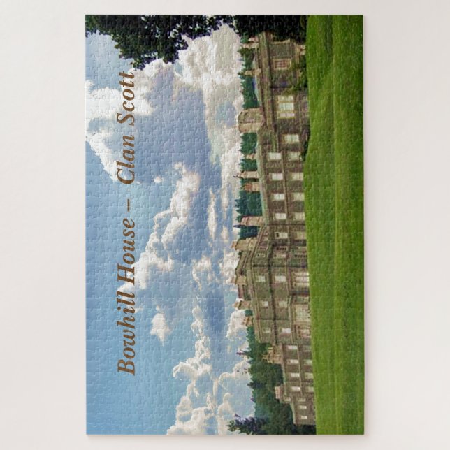 Bowhill House –  Clan Scott Jigsaw Puzzle (Vertical)