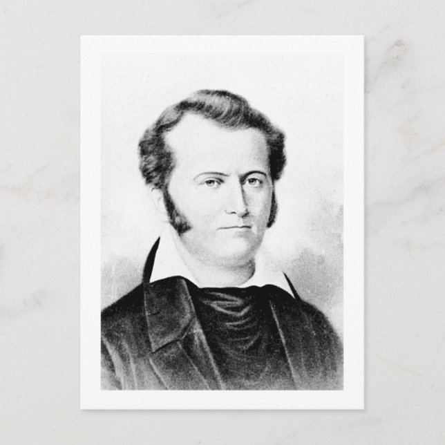 Bowie - James / Jim - Texas Soldier Postcard (Front)