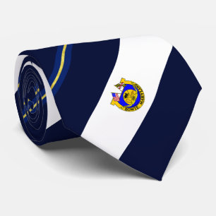 Bowie (Maryland) city flag Neck Tie