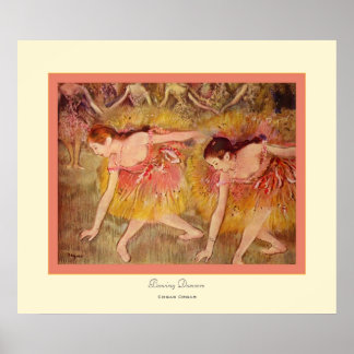 Bowing Dancers~ Edgar Degas Poster