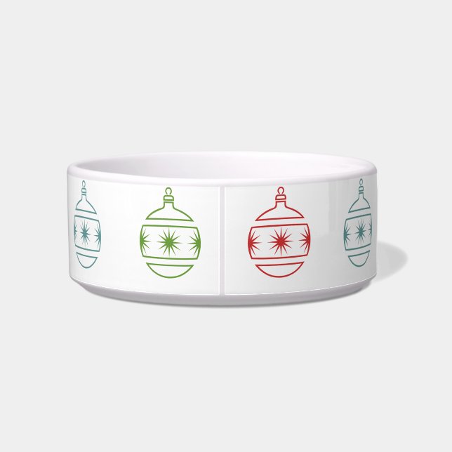 Bowl - Christmas Tree Balls (Back)