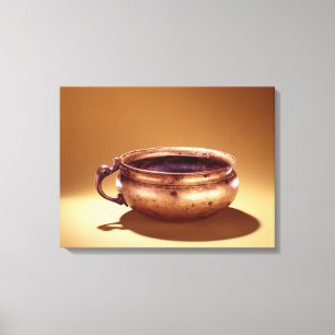 Bowl, from Keshcarrigan, County Leitrim Canvas Print