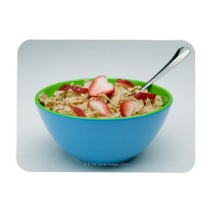 Bowl of cereal magnet