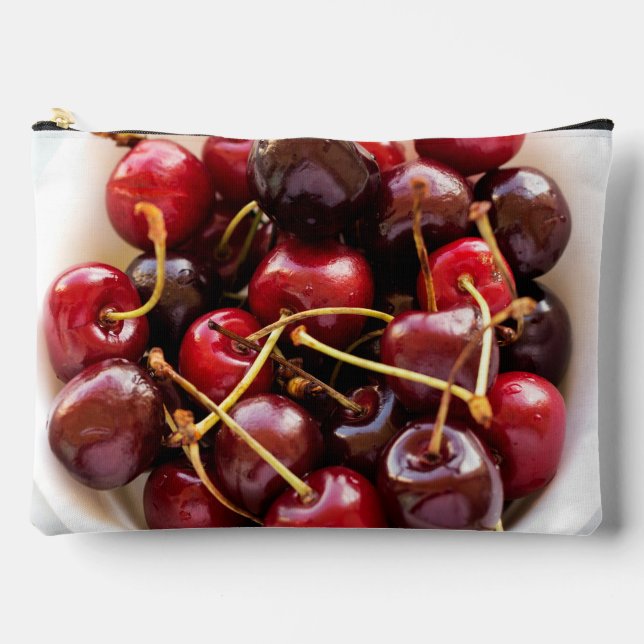 bowl of Cherries Accessory Pouch (Front)