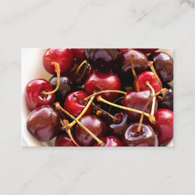 bowl of Cherries Business Card (Front)