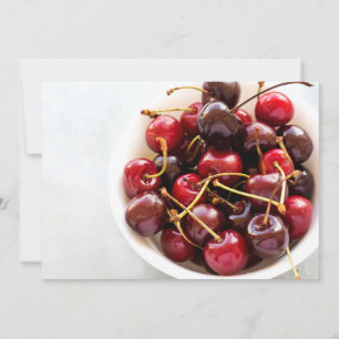 bowl of Cherries Holiday Card