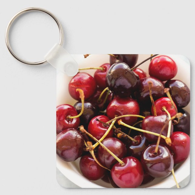bowl of Cherries Key Ring (Front)