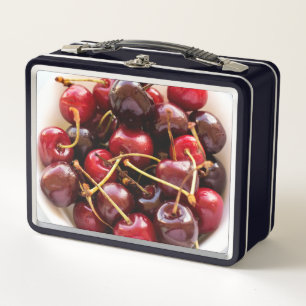 bowl of Cherries Metal Lunch Box