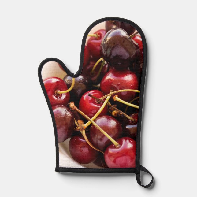 bowl of Cherries Oven Mitt (Front)
