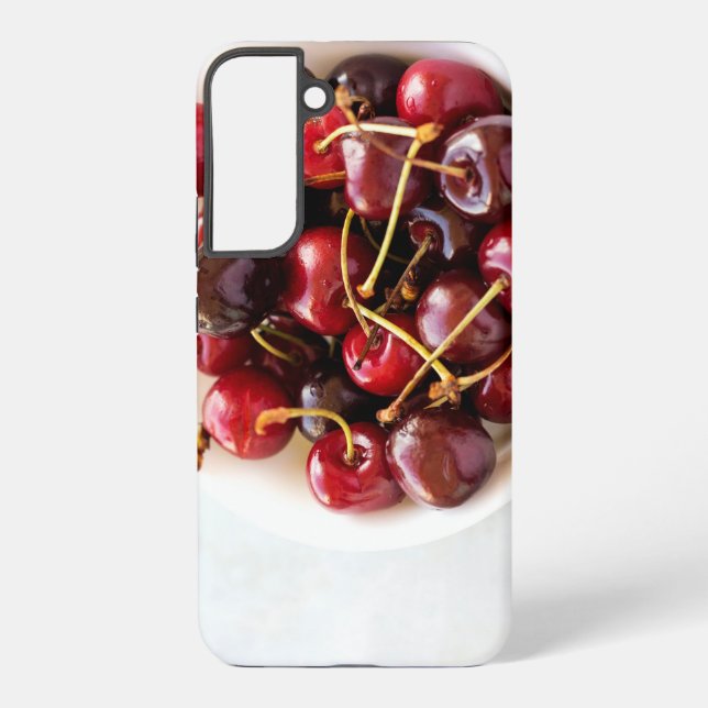 bowl of Cherries Samsung Galaxy S22+ Case (Back)