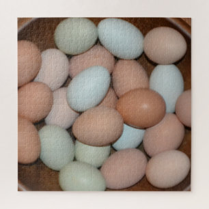 Bowl Of Chicken Eggs Jigsaw Puzzle