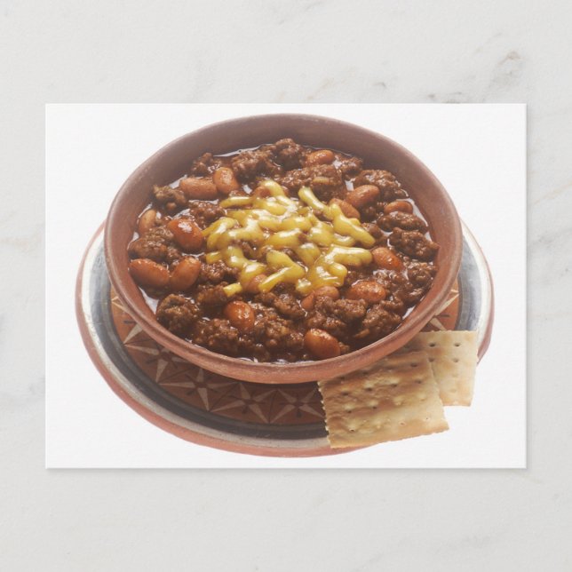 Bowl of Chilli Postcard (Front)