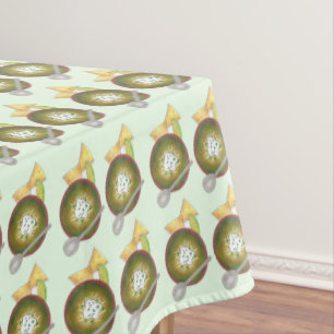Bowl of Green Chilli Chilli Chile Verde Cookoff Tablecloth