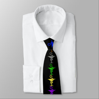 bowl of hygea snake tie