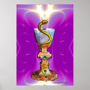 BOWL OF HYGEIA - Medicine, Pharmacy Poster