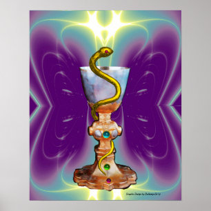 BOWL OF HYGEIA - Medicine, Pharmacy Poster