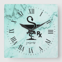 Bowl of Hygenia Pharmacist Custom Initials Marble