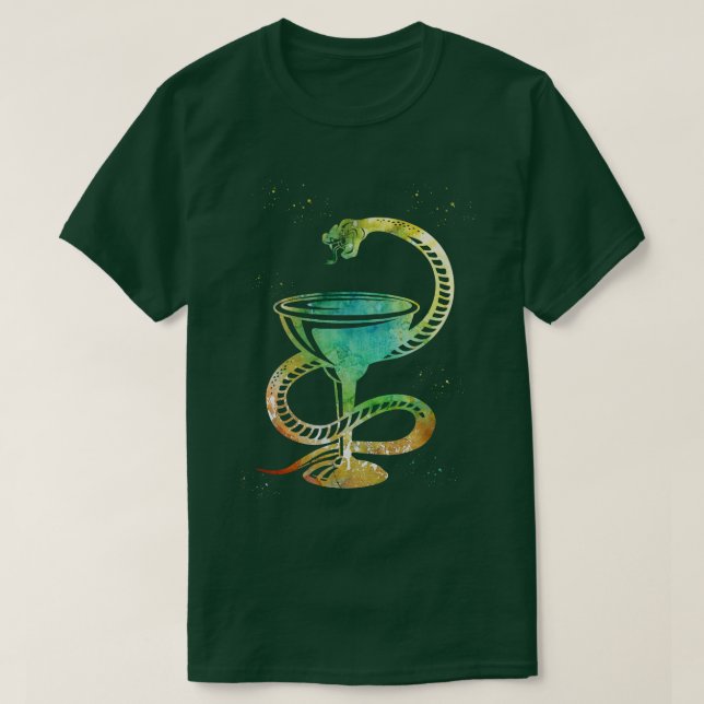 Bowl of Hygieia T-Shirt (Design Front)