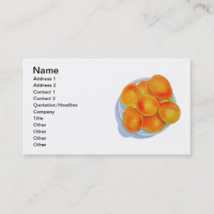 Bowl of Mangoes Business Card