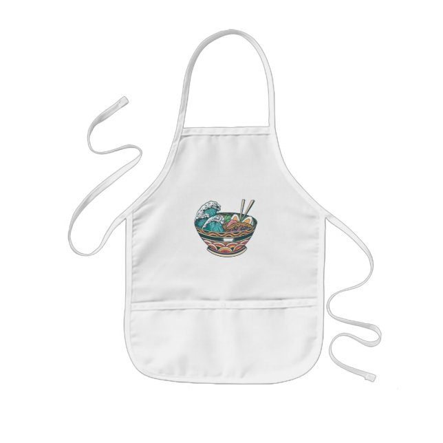 Bowl of Ramen Kids Apron (Front)