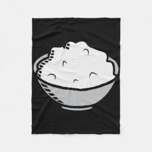 Bowl Of Rice Halloween Costume Easy Asian Costume  Fleece Blanket