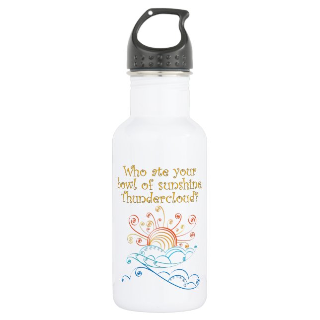 Bowl of Sunshine 532 Ml Water Bottle (Front)