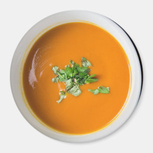 Bowl of Tomato Soup Food Refrigerator Magnet