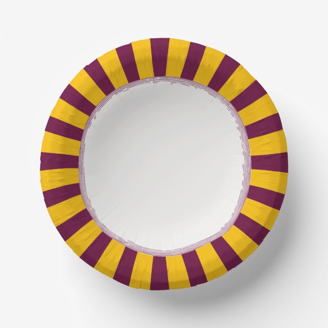 Bowl Paper Plate (Front)